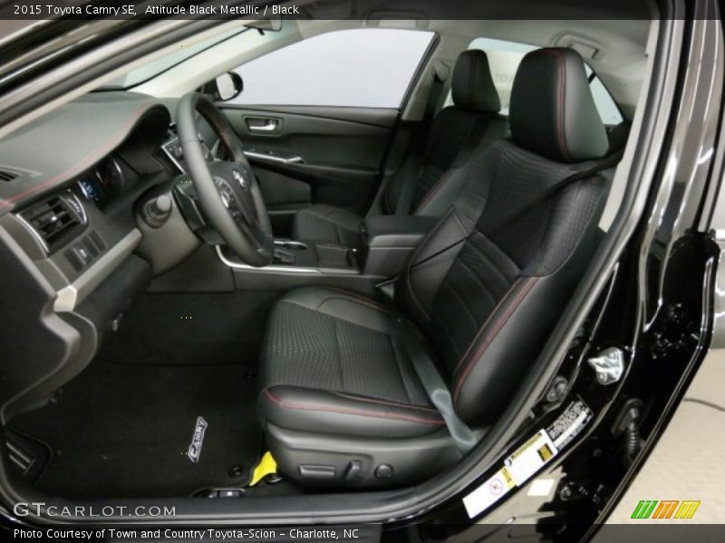 Attitude Black Metallic / Black 2015 Toyota Camry SE
