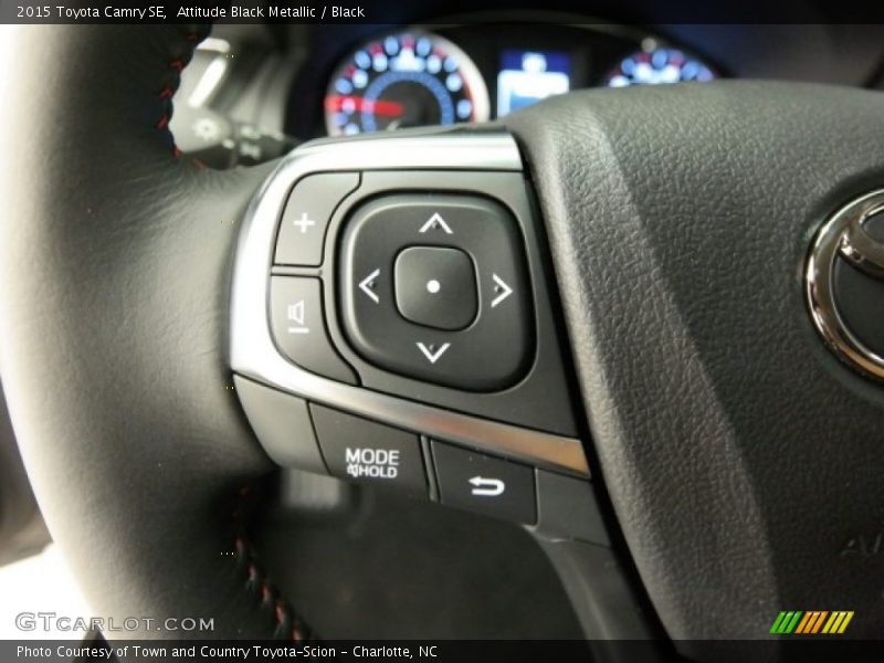 Attitude Black Metallic / Black 2015 Toyota Camry SE