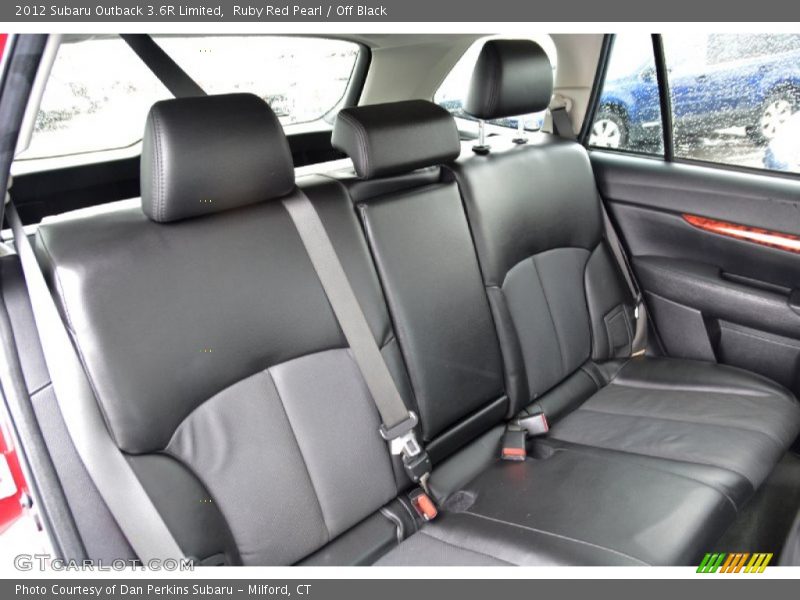 Ruby Red Pearl / Off Black 2012 Subaru Outback 3.6R Limited
