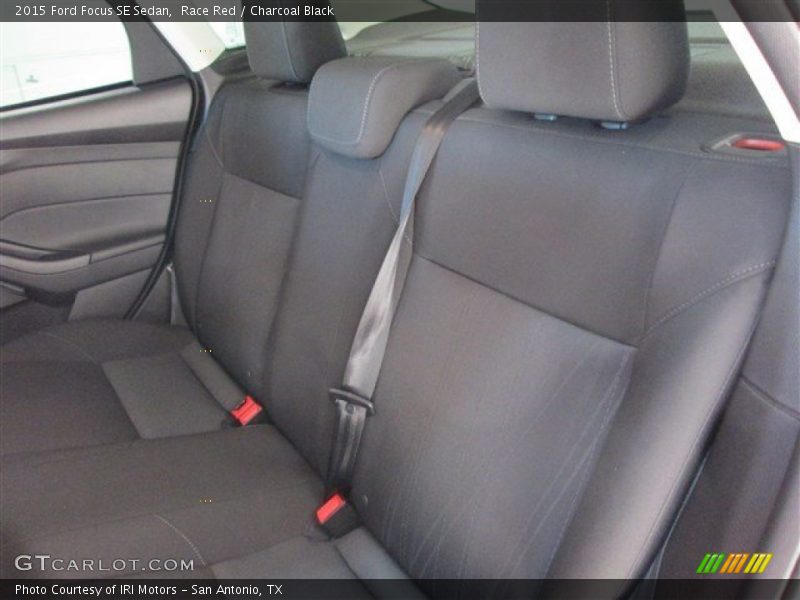 Race Red / Charcoal Black 2015 Ford Focus SE Sedan