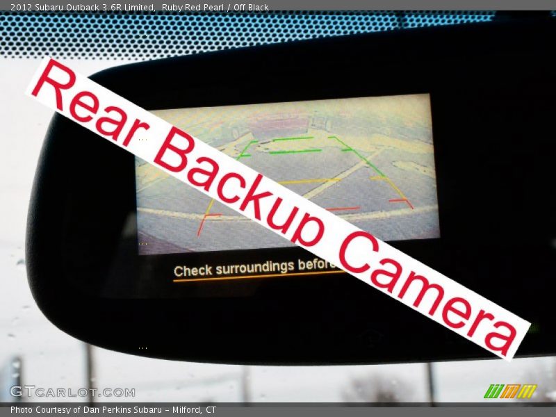 Ruby Red Pearl / Off Black 2012 Subaru Outback 3.6R Limited