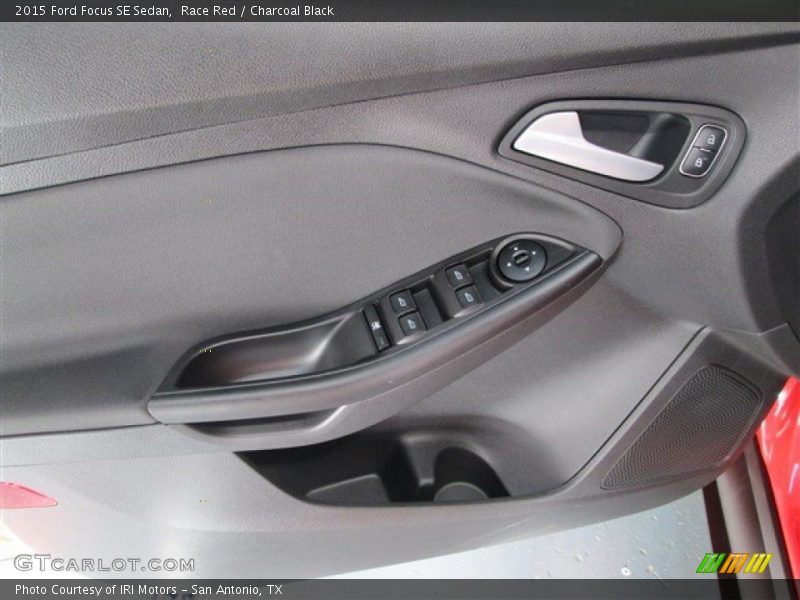 Race Red / Charcoal Black 2015 Ford Focus SE Sedan