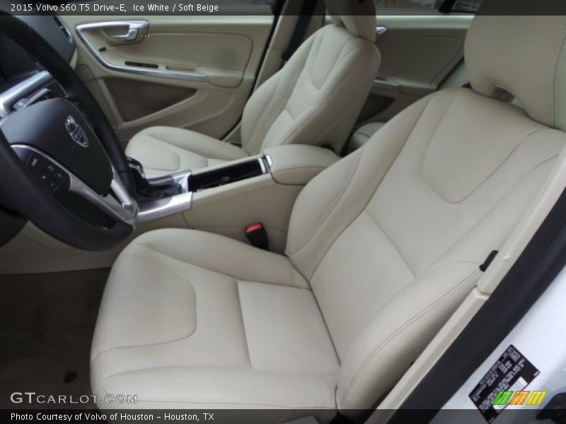 Ice White / Soft Beige 2015 Volvo S60 T5 Drive-E