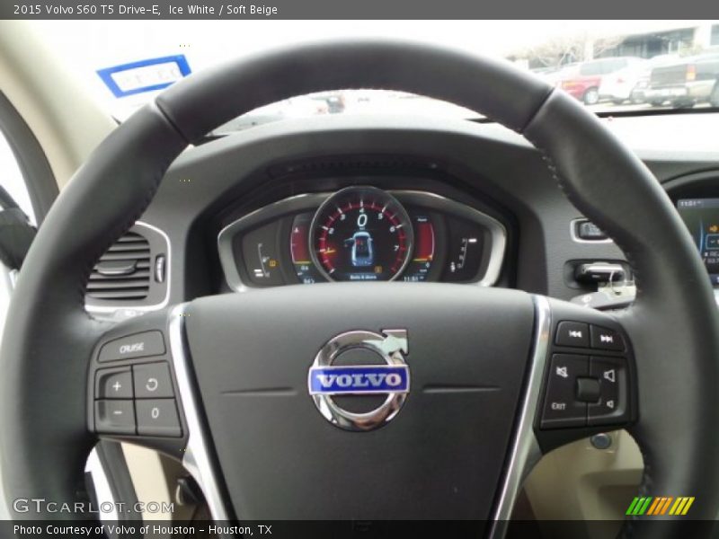Ice White / Soft Beige 2015 Volvo S60 T5 Drive-E