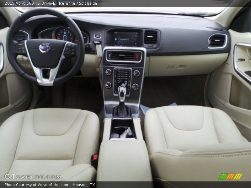Ice White / Soft Beige 2015 Volvo S60 T5 Drive-E