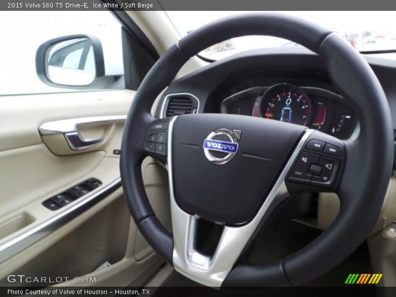 Ice White / Soft Beige 2015 Volvo S60 T5 Drive-E