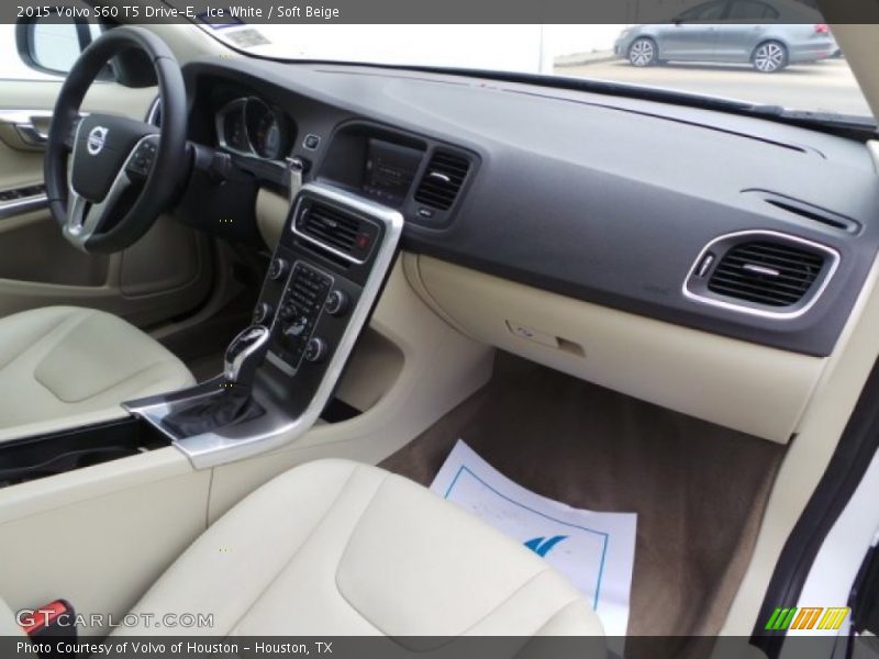 Ice White / Soft Beige 2015 Volvo S60 T5 Drive-E