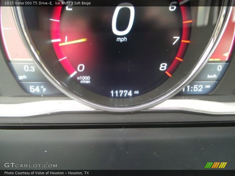 Ice White / Soft Beige 2015 Volvo S60 T5 Drive-E