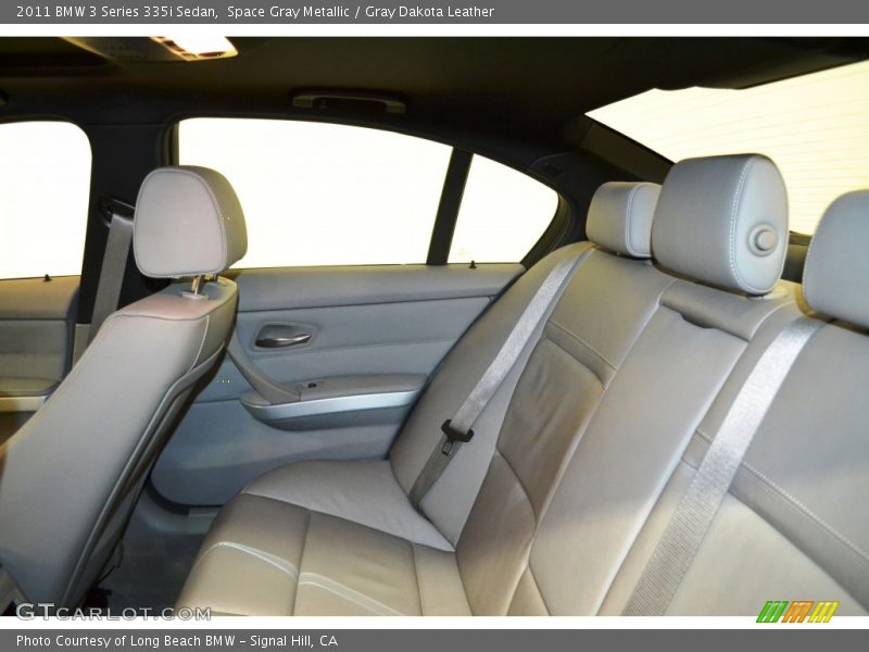Space Gray Metallic / Gray Dakota Leather 2011 BMW 3 Series 335i Sedan