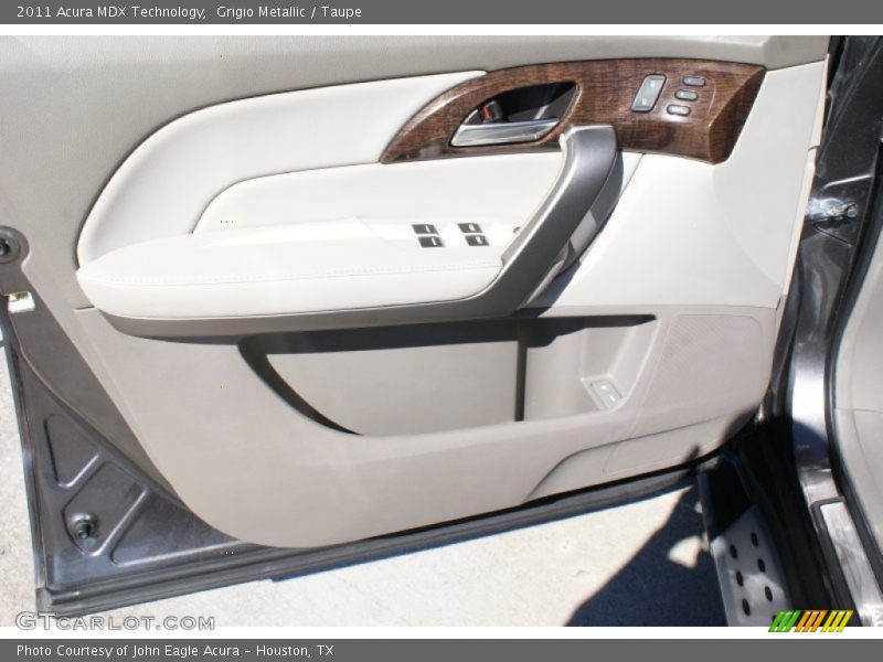 Grigio Metallic / Taupe 2011 Acura MDX Technology