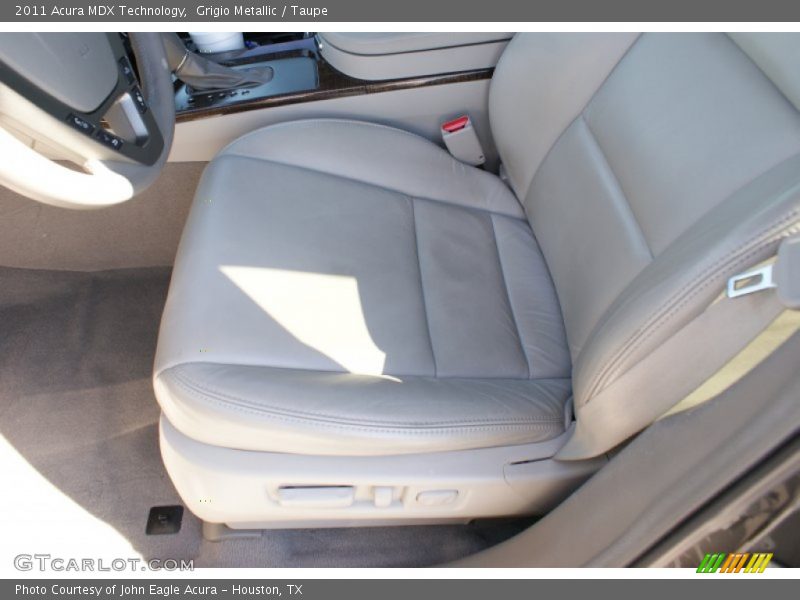 Grigio Metallic / Taupe 2011 Acura MDX Technology