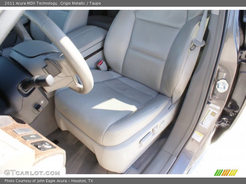 Grigio Metallic / Taupe 2011 Acura MDX Technology