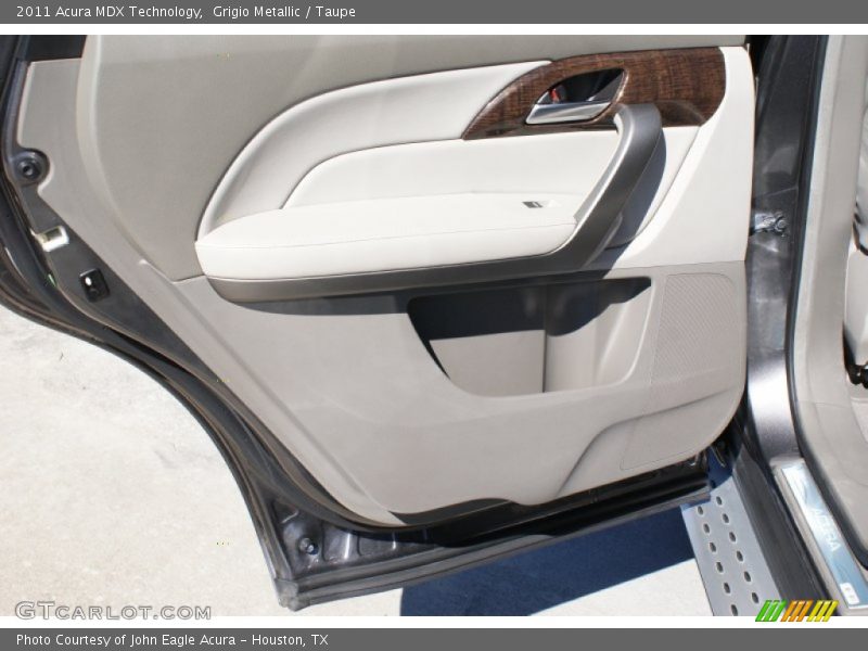 Grigio Metallic / Taupe 2011 Acura MDX Technology