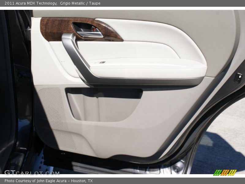 Grigio Metallic / Taupe 2011 Acura MDX Technology