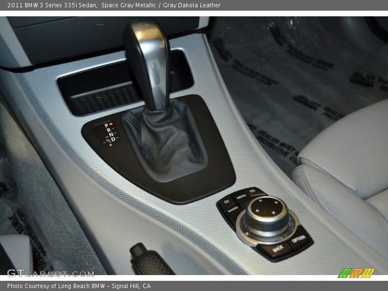 Space Gray Metallic / Gray Dakota Leather 2011 BMW 3 Series 335i Sedan