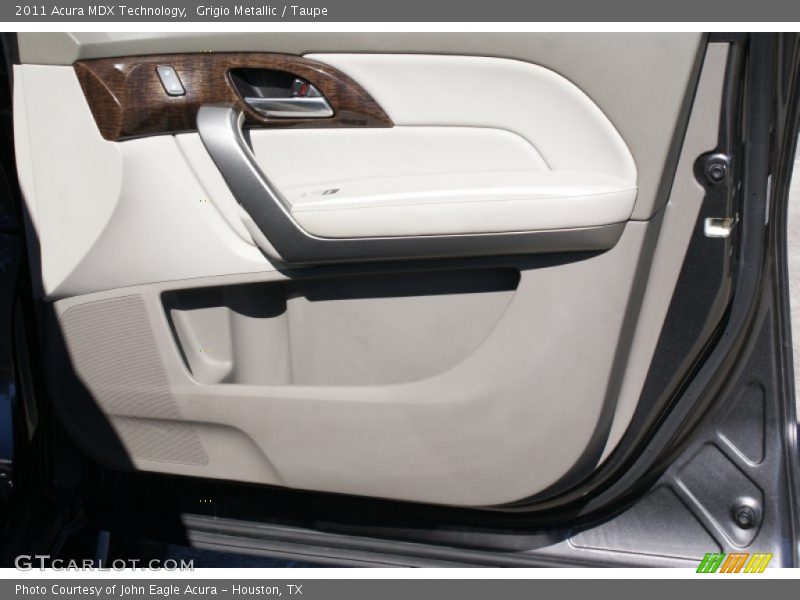 Grigio Metallic / Taupe 2011 Acura MDX Technology