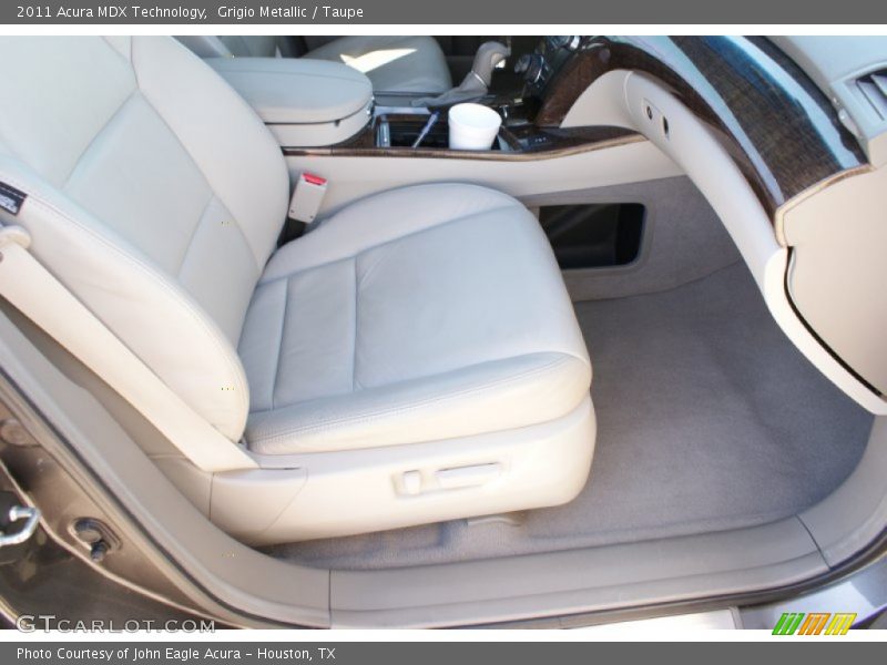 Grigio Metallic / Taupe 2011 Acura MDX Technology