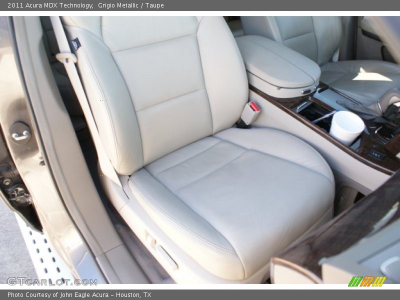 Grigio Metallic / Taupe 2011 Acura MDX Technology