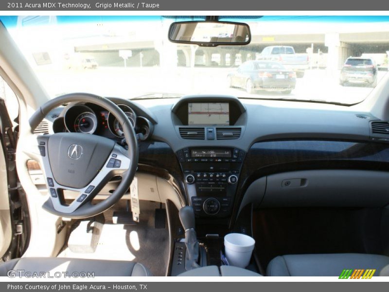 Grigio Metallic / Taupe 2011 Acura MDX Technology