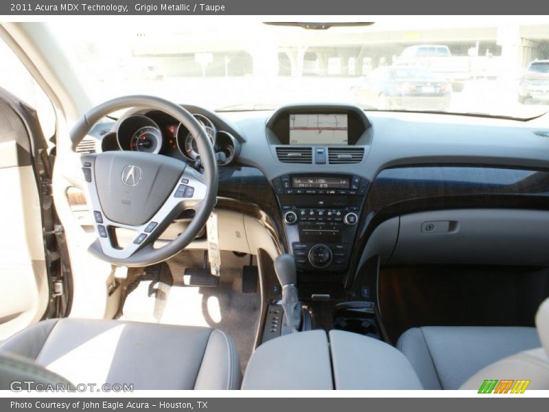Grigio Metallic / Taupe 2011 Acura MDX Technology