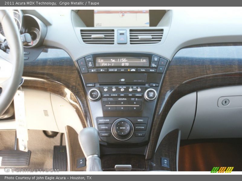 Grigio Metallic / Taupe 2011 Acura MDX Technology