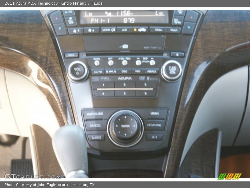 Grigio Metallic / Taupe 2011 Acura MDX Technology