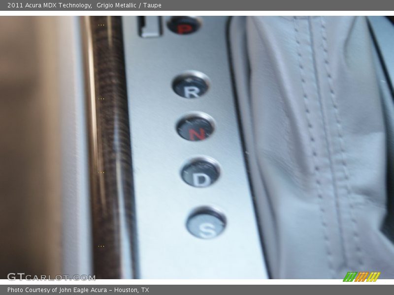 Grigio Metallic / Taupe 2011 Acura MDX Technology