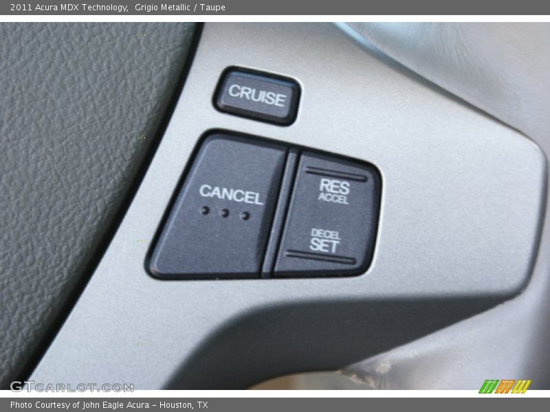 Grigio Metallic / Taupe 2011 Acura MDX Technology