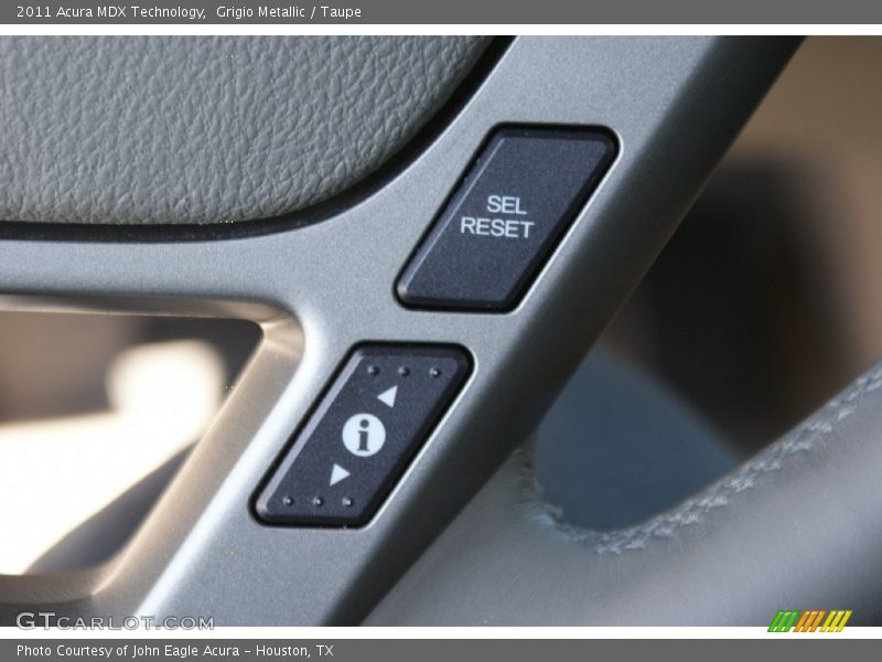 Grigio Metallic / Taupe 2011 Acura MDX Technology