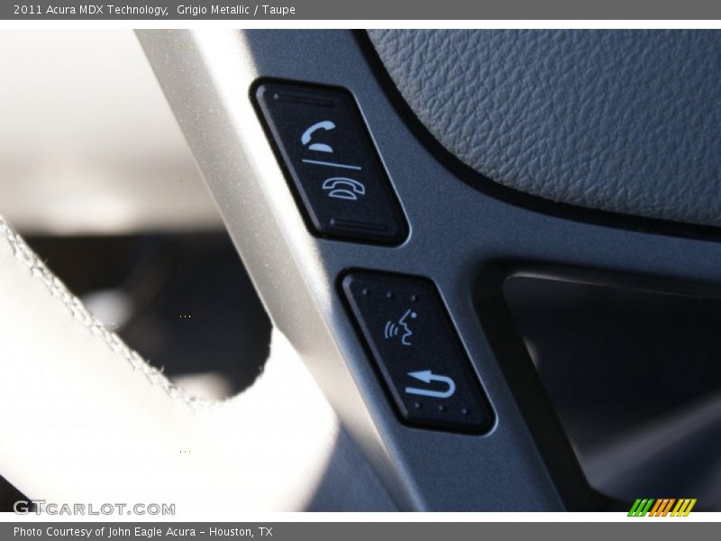 Grigio Metallic / Taupe 2011 Acura MDX Technology