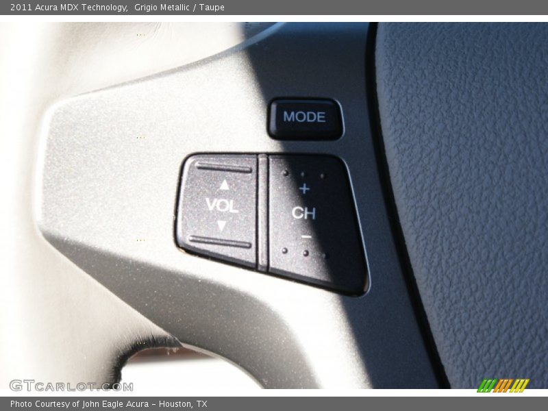 Grigio Metallic / Taupe 2011 Acura MDX Technology