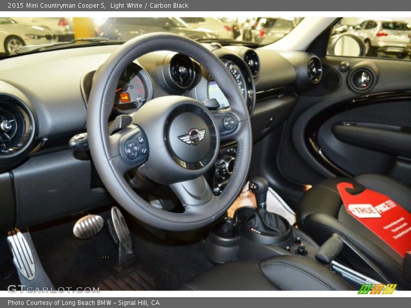 Light White / Carbon Black 2015 Mini Countryman Cooper S