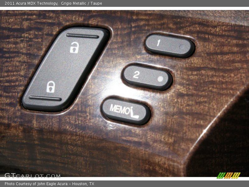 Grigio Metallic / Taupe 2011 Acura MDX Technology