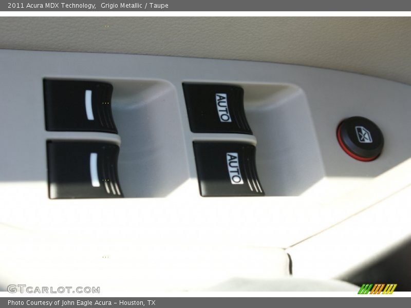 Grigio Metallic / Taupe 2011 Acura MDX Technology