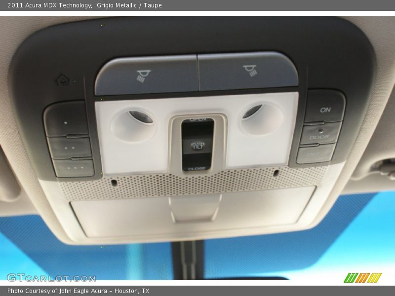 Grigio Metallic / Taupe 2011 Acura MDX Technology