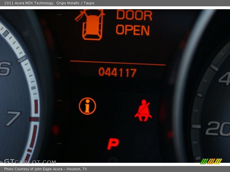 Grigio Metallic / Taupe 2011 Acura MDX Technology