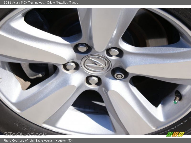 Grigio Metallic / Taupe 2011 Acura MDX Technology