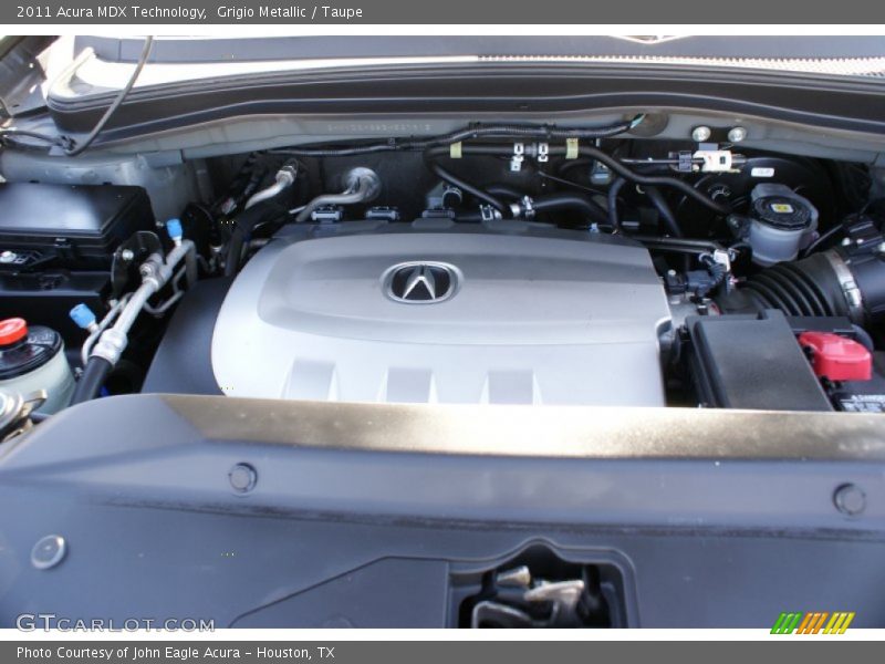 Grigio Metallic / Taupe 2011 Acura MDX Technology