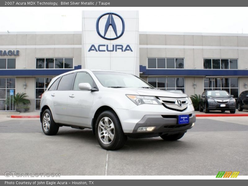 Billet Silver Metallic / Taupe 2007 Acura MDX Technology
