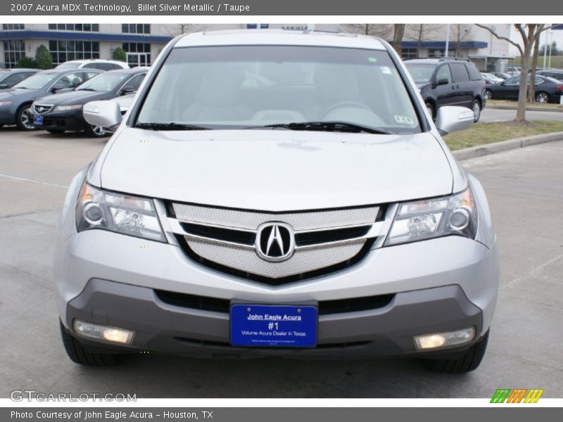 Billet Silver Metallic / Taupe 2007 Acura MDX Technology