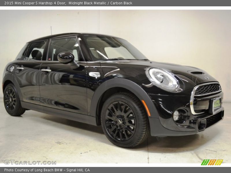 Midnight Black Metallic / Carbon Black 2015 Mini Cooper S Hardtop 4 Door