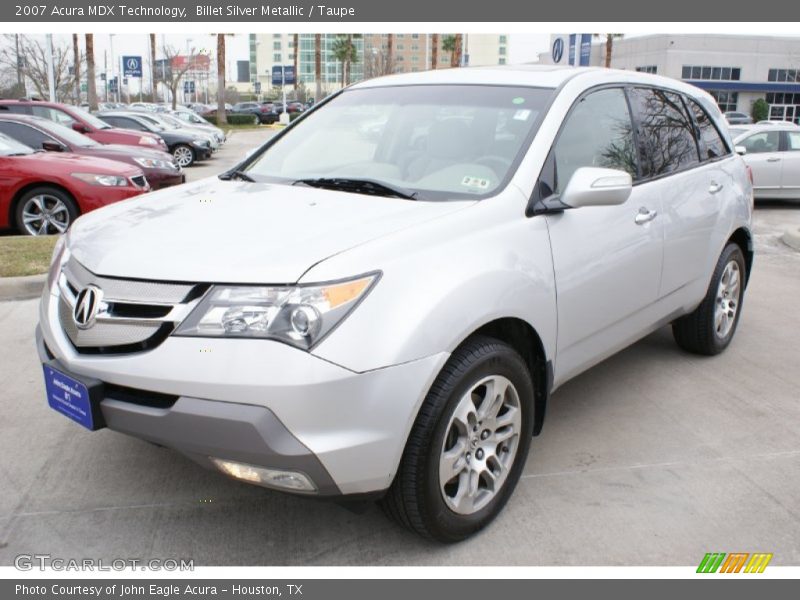 Billet Silver Metallic / Taupe 2007 Acura MDX Technology