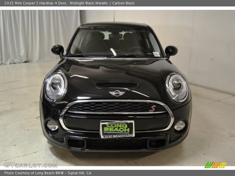 Midnight Black Metallic / Carbon Black 2015 Mini Cooper S Hardtop 4 Door