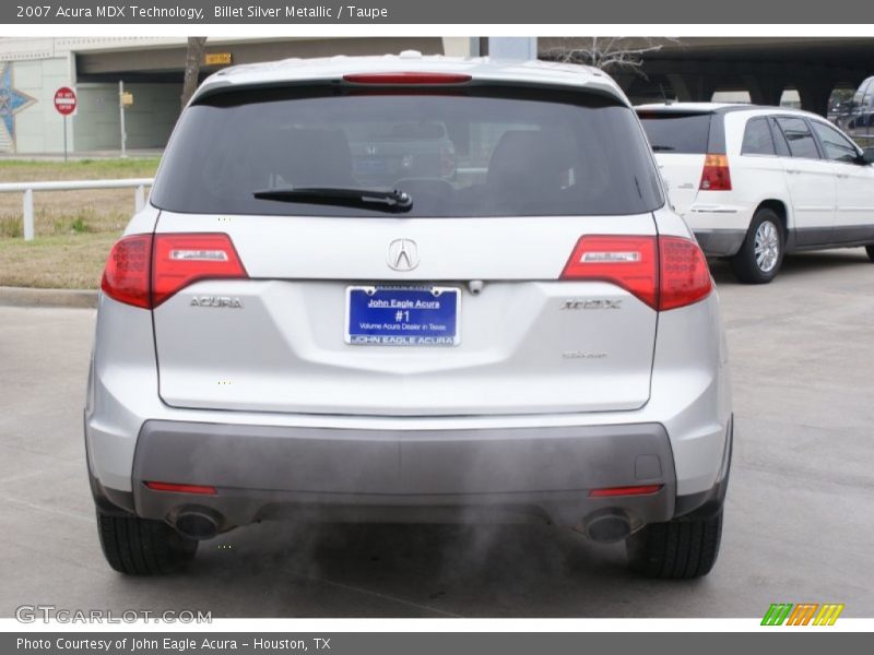 Billet Silver Metallic / Taupe 2007 Acura MDX Technology