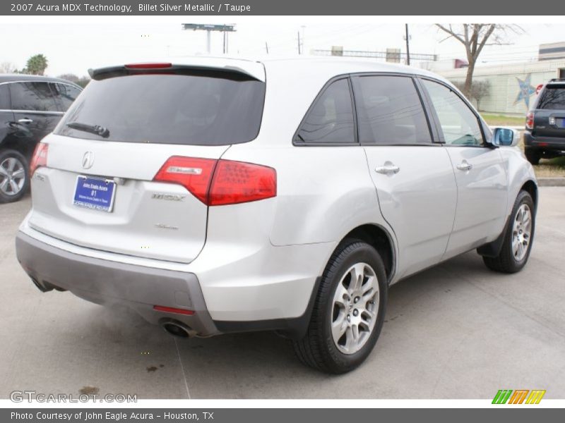 Billet Silver Metallic / Taupe 2007 Acura MDX Technology