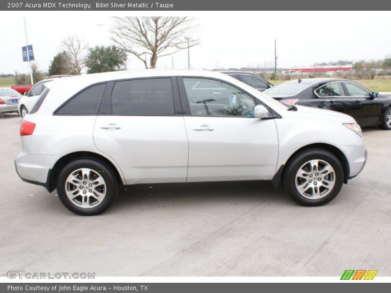 Billet Silver Metallic / Taupe 2007 Acura MDX Technology