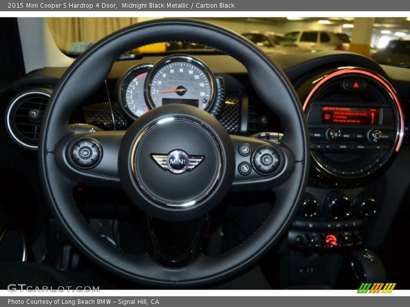 Midnight Black Metallic / Carbon Black 2015 Mini Cooper S Hardtop 4 Door