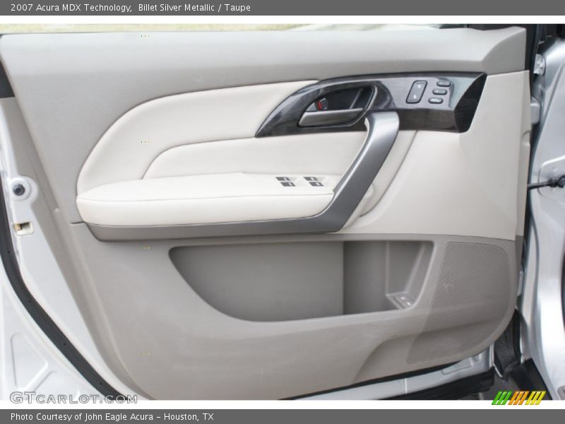 Billet Silver Metallic / Taupe 2007 Acura MDX Technology