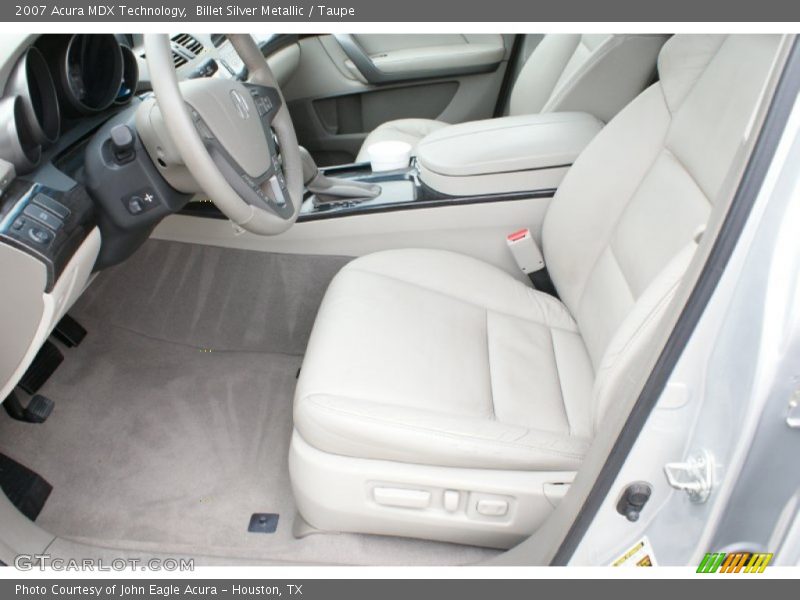 Billet Silver Metallic / Taupe 2007 Acura MDX Technology
