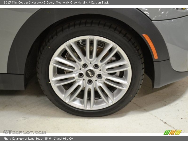 Moonwalk Gray Metallic / Carbon Black 2015 Mini Cooper S Hardtop 2 Door